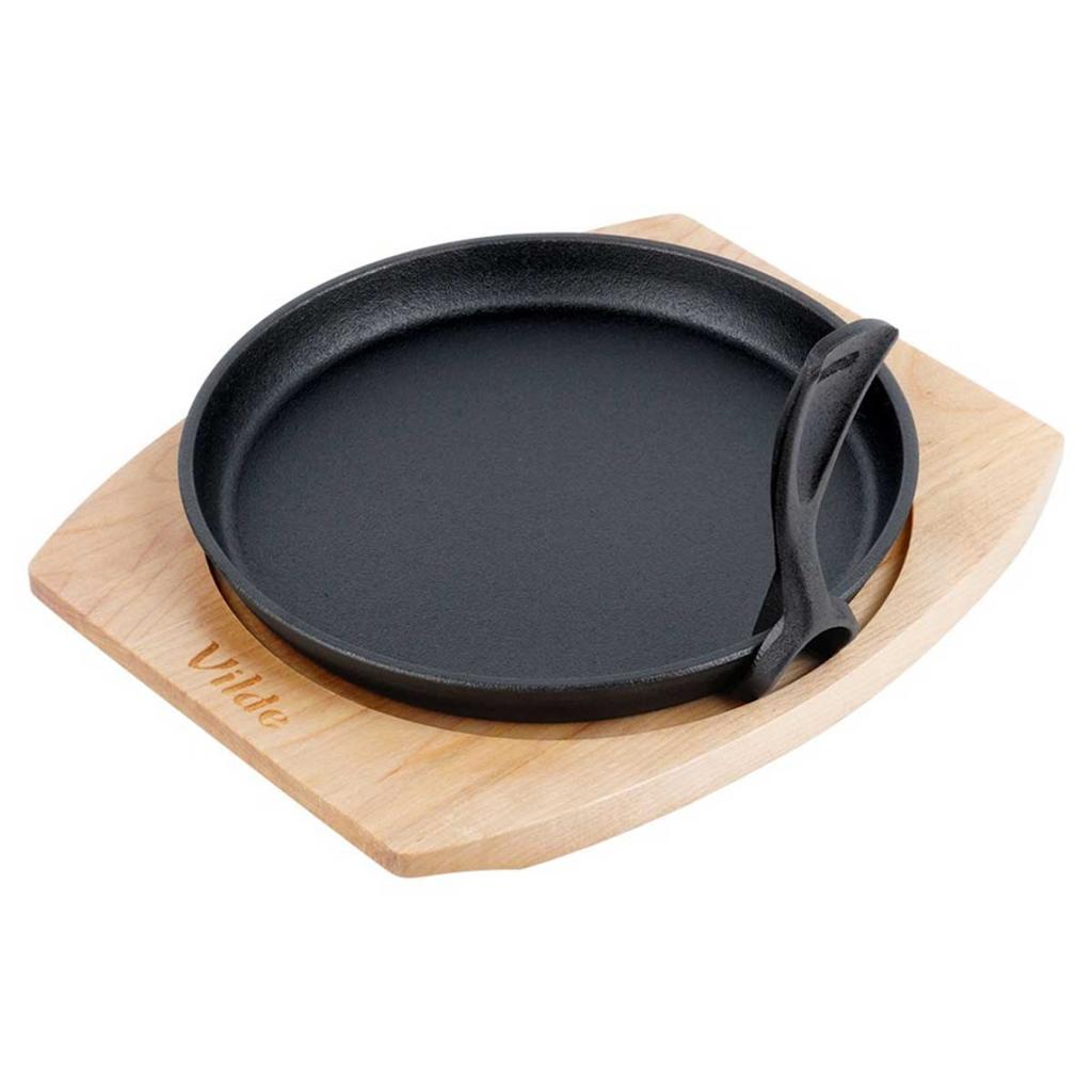 Cast Iron Frypan With Serving Board 199072 Cast Line