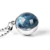 Necklaces & Pendants Veile Studios Glass Ball Planet Pendant Necklace Solar System Astronomy Jewellery