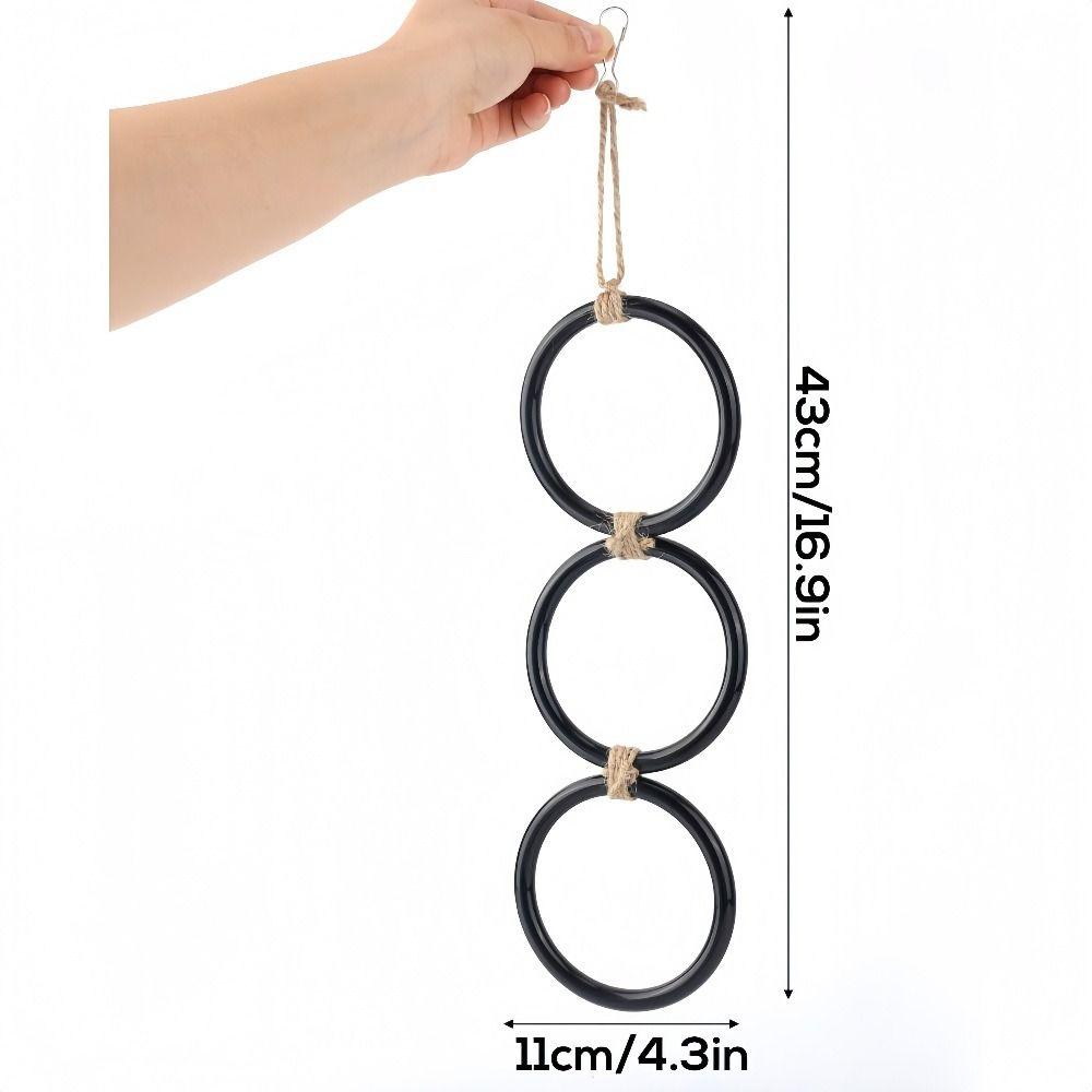 NEW Enrichment Toy Snake Climbing Rings Durable Easy to Clean Reptile Pet Interactive Ball Python Enrichment Snake Cage