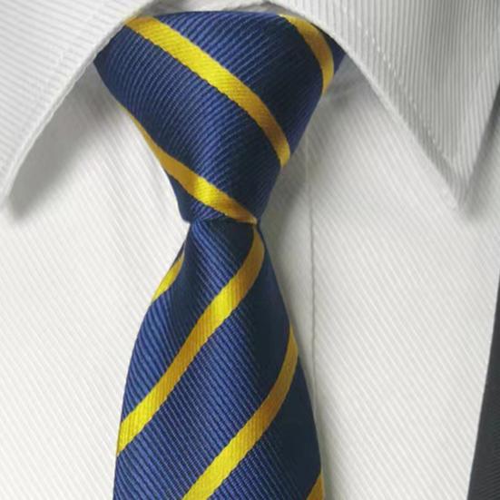 Men Tie with Zipper Design Multiple Patterns Colors Adjustable Length Tie Business Weddings Parties Formal Tie