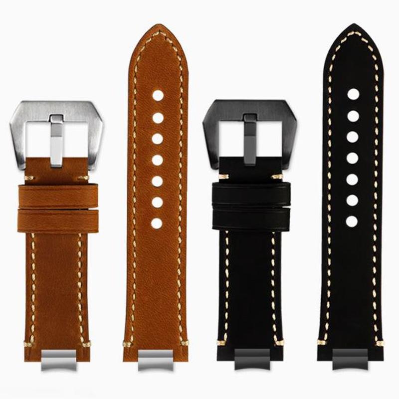 Schnellwechsel MTG B3000 Retro Leder Uhrenarmband Für Casio MTG-B3000B/BD Edelstahl Adapter Herren Rindsleder Uhrenarmband