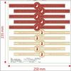 Mooncake Plastic Trays 50Pcs Transparent Thickened Sturdy Food Grade Holders for Mid Autumn Festival Homemade Pastry