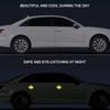 8pcs Universal Car Door Bowl Anti Scratch Protection Strip Car Door Handle Sports Styling Protective Sticker Car Accessories