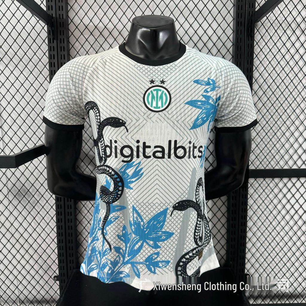 Inter Milan Serie A Adult Player Edition Football Jersey - Customizable Number
