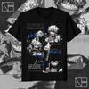 T-shirt Katsuki Bakugo Manga Héros Anime T-shirt Noir Tee Toutes Tailles