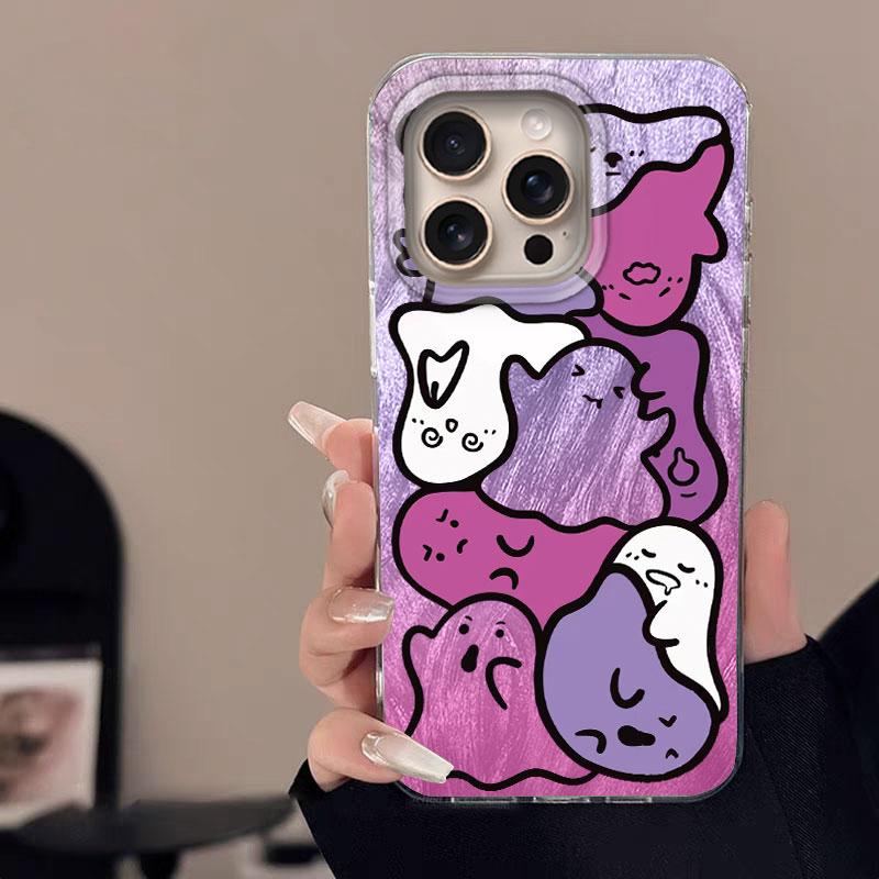 Case For IPhone 16 16 Pro Max 5G Phone Cover Cartoon Cat Panda Pattern Popular Fashion Protective Silicone Bumper For IPhone 16