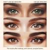 QIC new mascara makeup high heels mascara waterproof non-smudging 4D plump curl