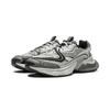 Li Ning Xingji Cushioning Abrasion Resistant Breathable Low Top Chunky Sneakers Men's Gray Black AGCW087-4