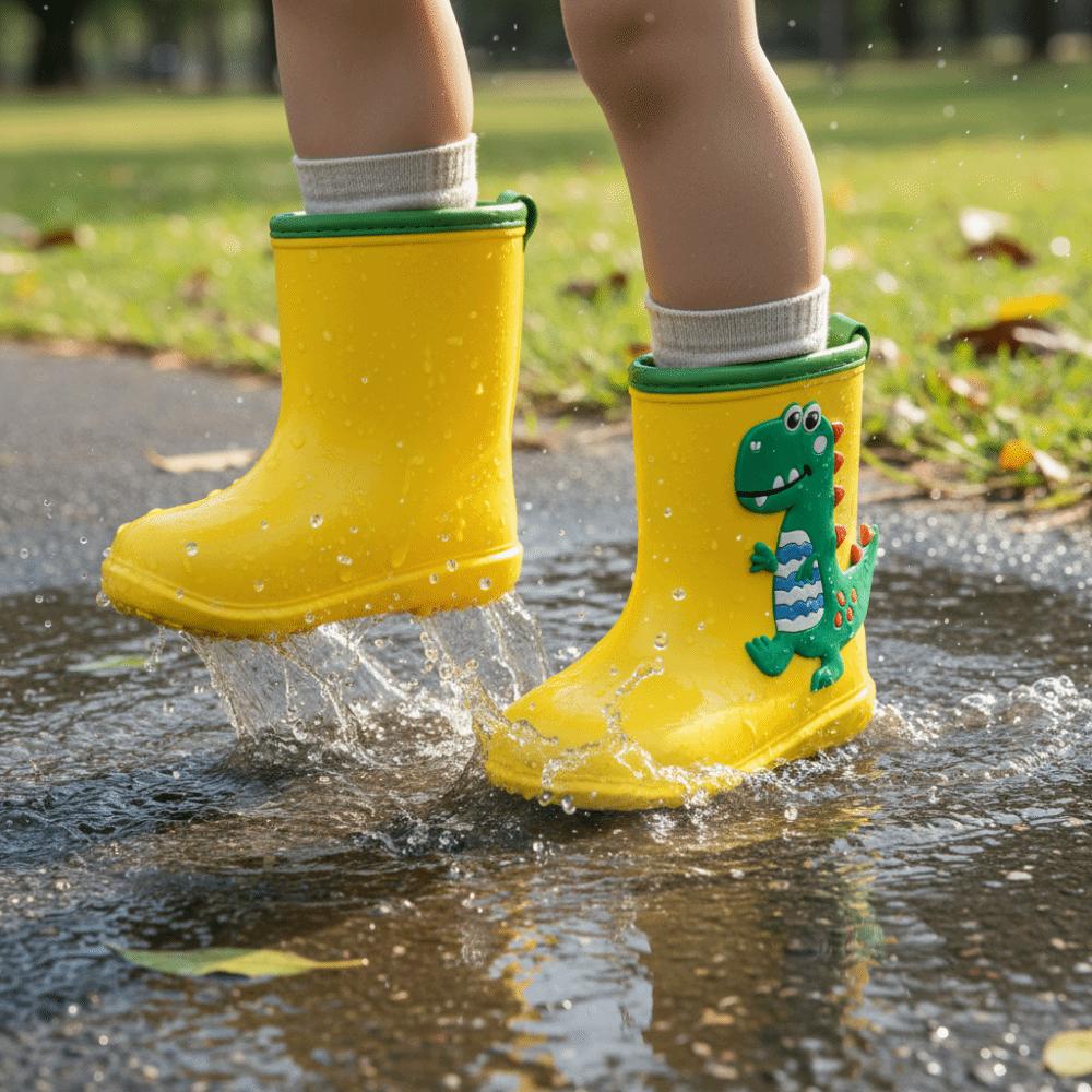 Non-Slip Children Rain Boots EVA Water Shoes Cute Waterproof Shoes Outdoor Use