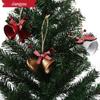 Creative Christmas Double Bell Pendant - Festive Metal Decoration & Jewelry Accessory