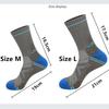 Autumn Winter Men Women Child Merino Wool Socks Winter Warm Soft Camping Hiking Socks Sports Crew Running Cycling Thicken Socks