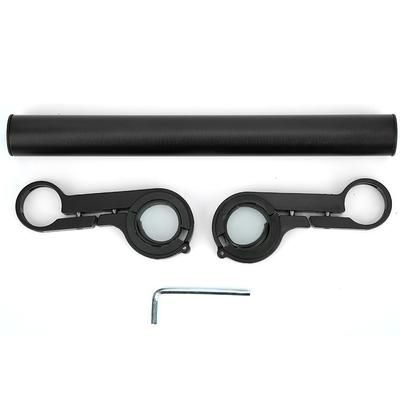 Cadre d'extension de guidon multifonction pour vélo, support d'extension pour lampe de poche et éclairage de vélo, clip de support