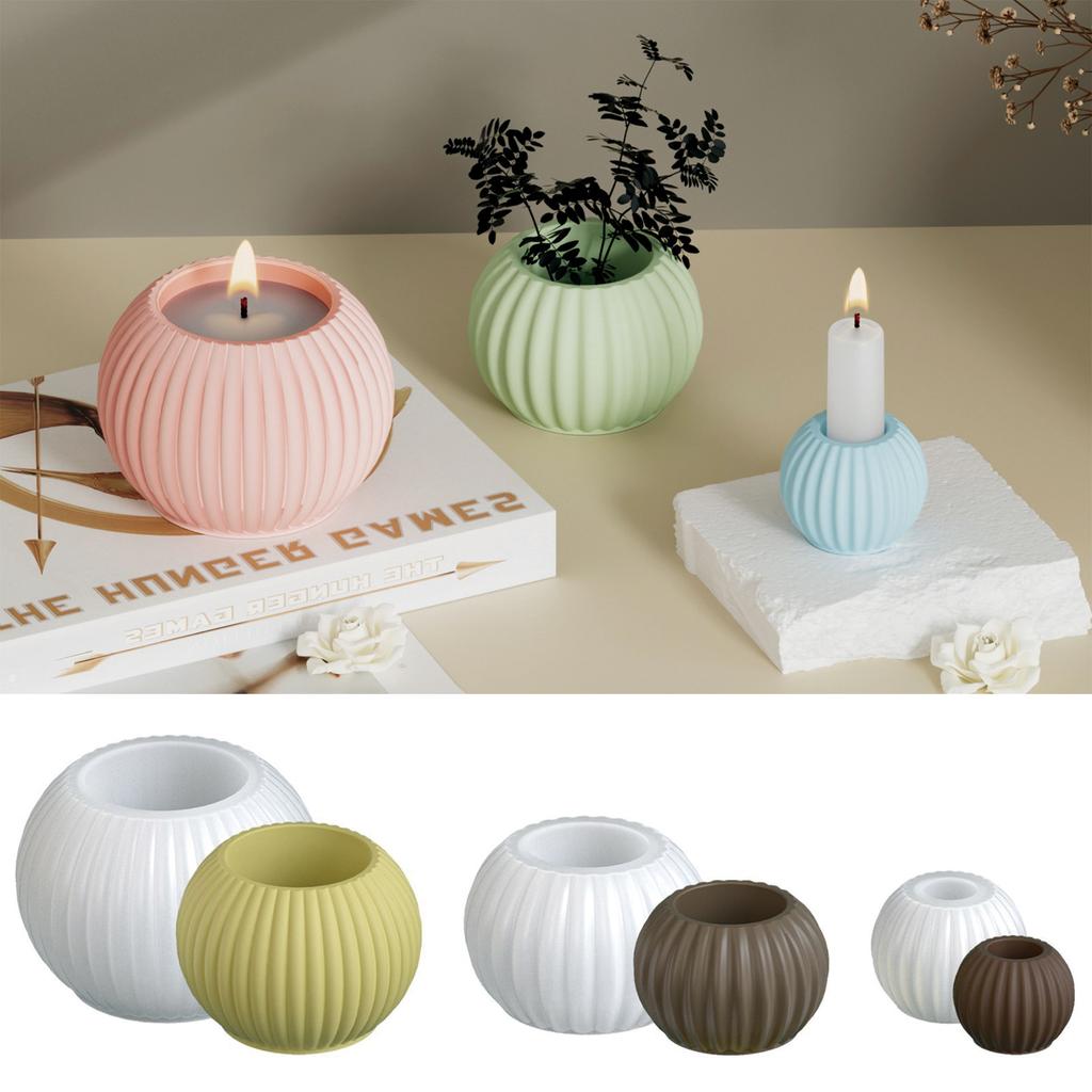 Silicone Mold Food-Grade Home Decor Mold Vase Mold Smooth For Living Room Weddings Shelf Styling