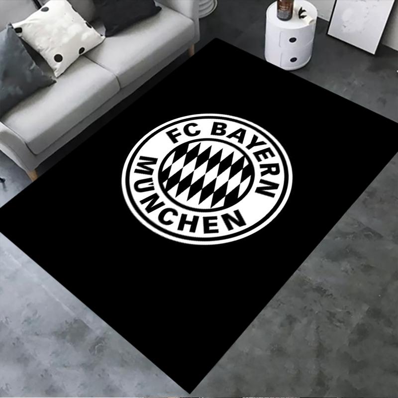 2025 Nieuw FC Bayern München Tapijt Vloerkleed voor Woonkamer Slaapkamer Huis Bank Decoratie, Kinderen Spelen Antislip Vloermat48