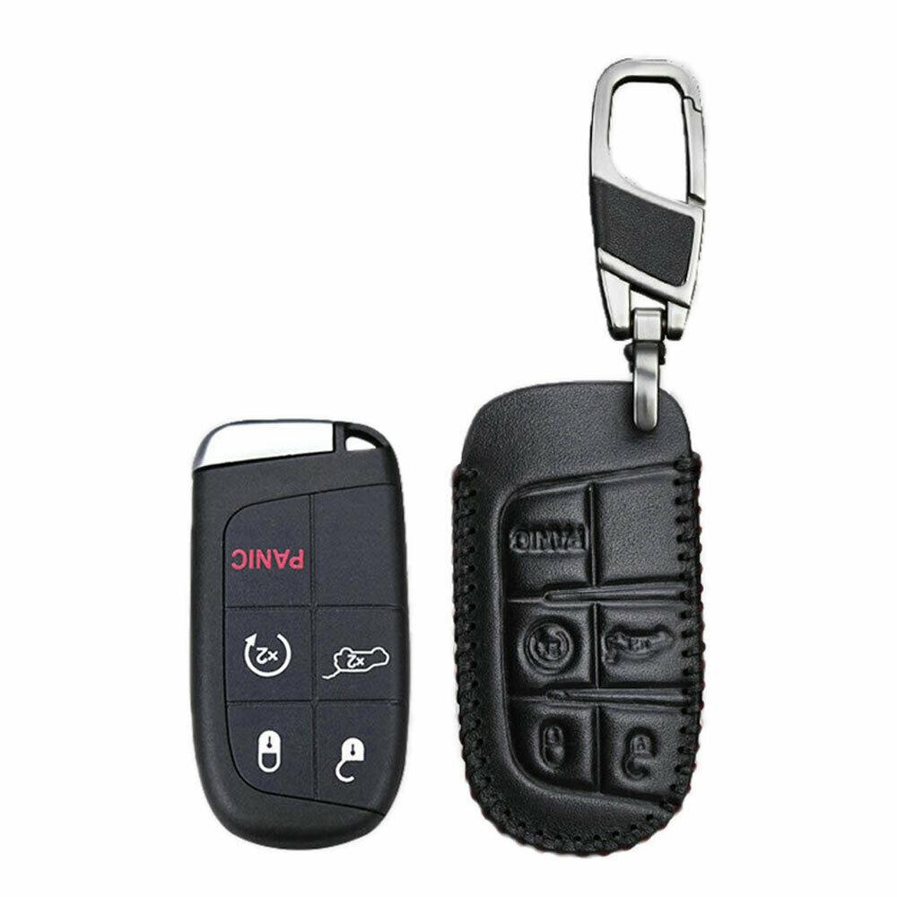 Afstandsbediening Sleutelhanger Ring Kettingkast Voor Jeep Grand Cherokee Chrysler Dodge Fiat