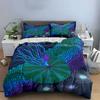 Vibrant Cosmic Blossom. Bedding Sets Duvet Covers Pillowcases(1* Duvet Cover 2* Pillowcases Without Duvet Insert)