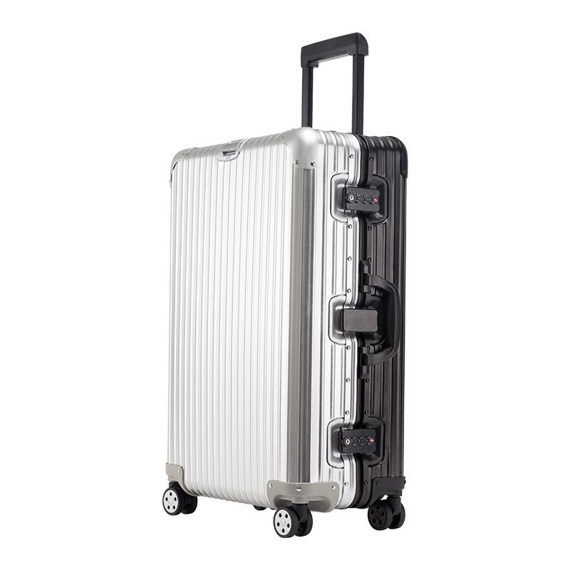 Slightly Flawed Aluminum-Magnesium Carry-on Trolley with Universal Wheels