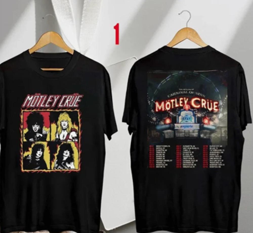 Motley Crue Carnival of Sins Tour 2026 US T-Shirt Unisex T-Shirt XXL