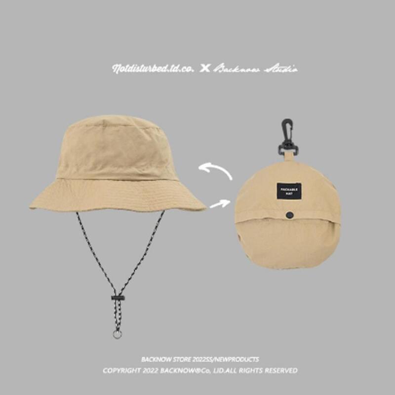 

Unisex Outdoor Chin Strap Foldable Hat C5773_AMI Green