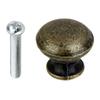 6 Stück Retro Küchenschrank Schrank Türgriff Schubladenknauf Antik Messing