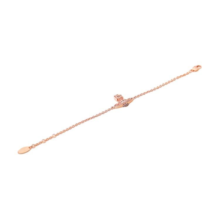 VIVIENNE WESTWOOD Unique Design Brass Bracelet Women Bracelets Pink 6102021S02G111G111