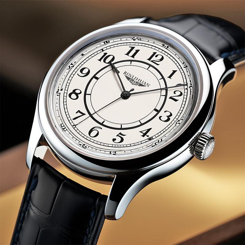 

Men s Leather Strap Watch Sports Quartz Watch Men s Waterproof Fashion