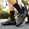 Bicycle professional cycling shoes unisex four seasons anti slip breathable wear-resistant comfortable large size riding shoes
