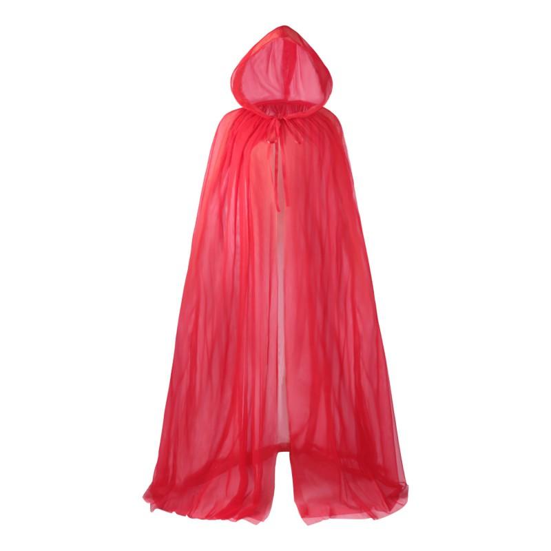 Halloween Bride Cape Adult Vampire Princess Witch Cosplay Costume Masquerade Party