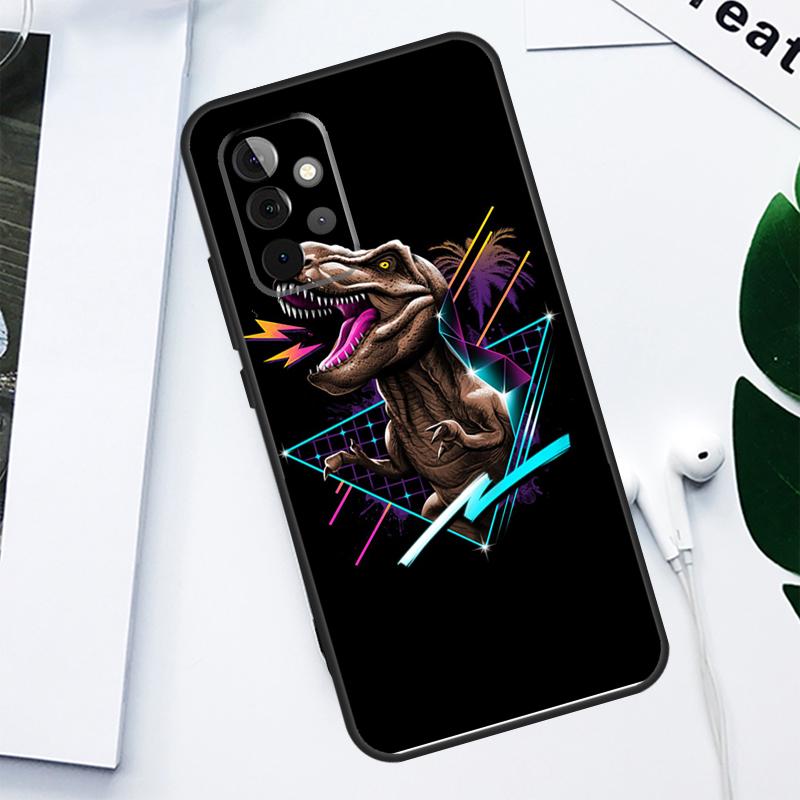 T-Rex Dinosaurier Tyrannosaurus Für Samsung Galaxy A34 A54 A14 A55 A35 A15 A53 A33 A13 A05 A06 A16 A22 A32 A52 Handyhülle