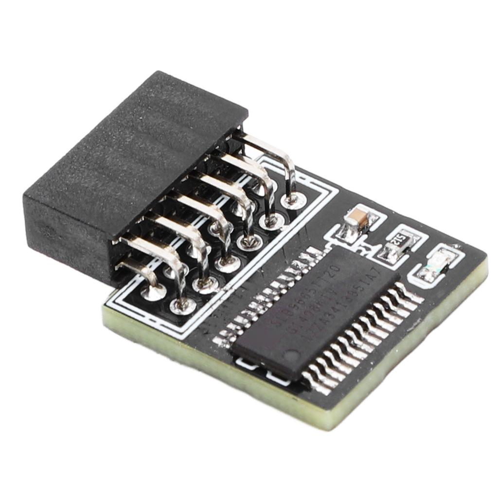 TPM2.0-Modul mit SLB9665 SPI-Schnittstelle 12-poliges Motherboard TPM-Sicherheitsmodul für Win 10 11