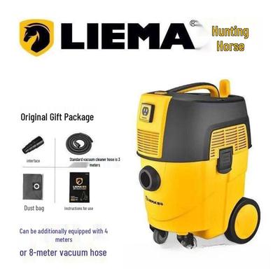 Professional Vacuum Cleaner with Automatic Dust Shaking & Wall-Match Brushless Grinder, Industrial Dust Collector 30
