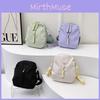 Fashionable Nylon Shoulder Bag 2024 With Large Capacity Street Style Stitching Design Versatile Crossbody Bag For Women