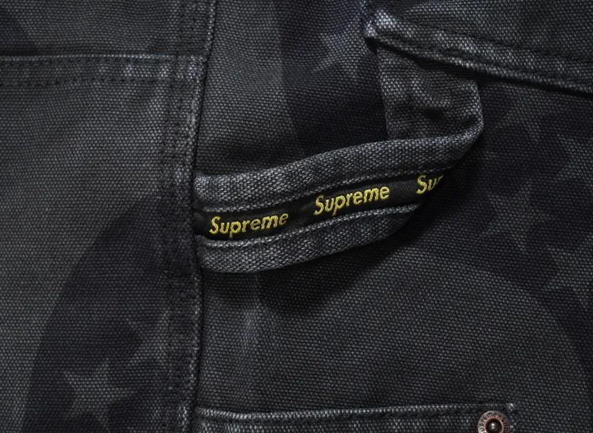Supreme Flag Double Knee Painter Pant "Black"