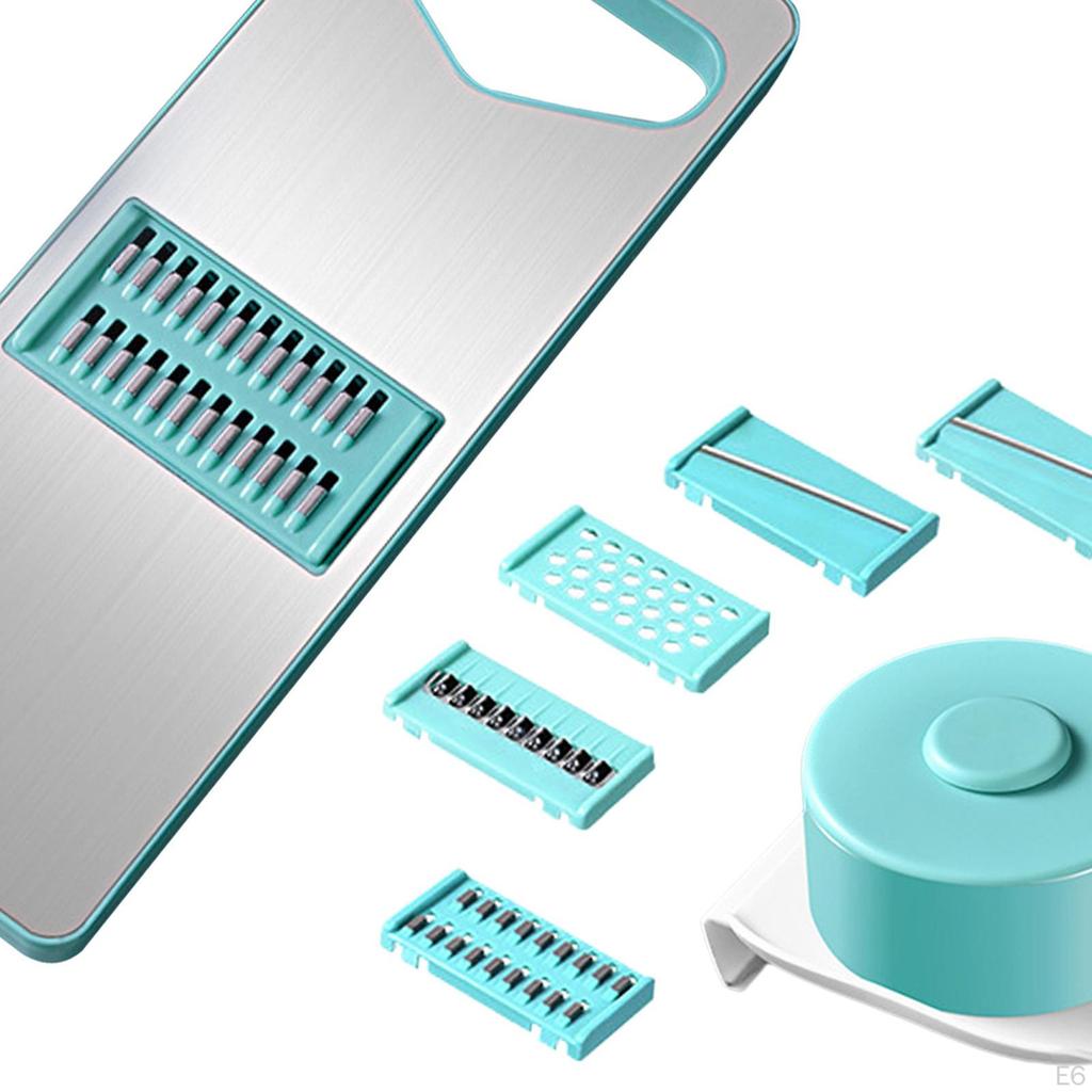 Cutter Multifuncti Shredder Veggie Mandoline Slicer Vegetable for Lem Garlic Tomato