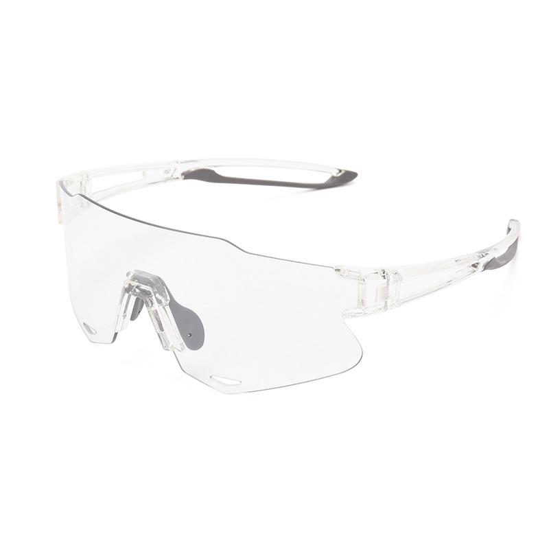 Cross Border Spot Cycling Glasses Color Changing TR90 Goggles PC Korean Version Popular