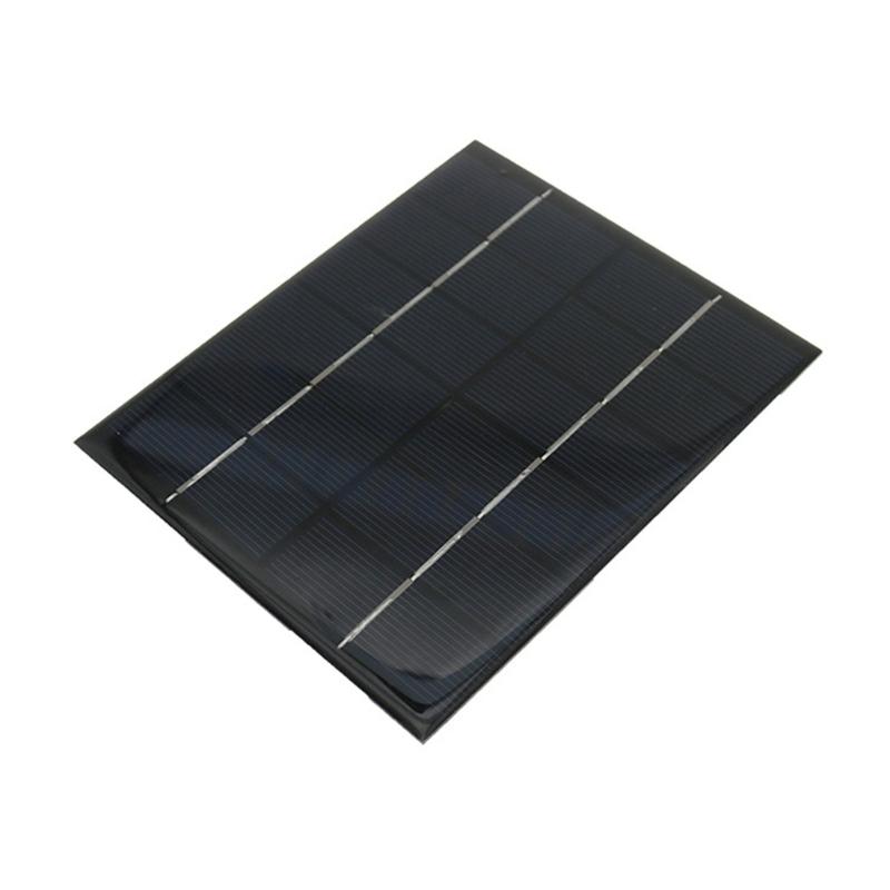 

2W Solar Panel 6V High Conversion Rate Power Module Energy Efficiency DIYer Charging Kit Easy to Carry for Lawn Light 1