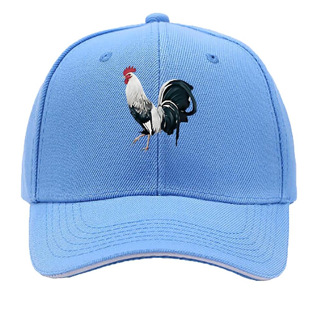 American Retro Breathable Baseball Cap Adjustable Sweat Absorbing Cap Classic Printed Street Fashi Sandwich Baseball Cap