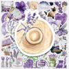 50 Lavendel-Sticker für Mädchen-Journals, Notizbücher, Handyhüllen, Wasserflaschen und Dekorationen