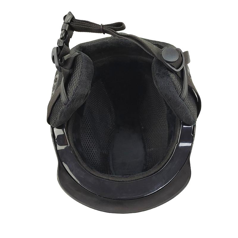 Carbon Fiber Ski and Snowboard Helmet Advanced Protective Gear for Free Riding Sports With Adjustable Size Snow Helmet