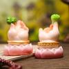 The New Buddha-shaped Resin Figurine Represents The Chubby Buddha. It Is A Decorative Resin Handicraft Suitable for Use As A Home Desk Decoration.