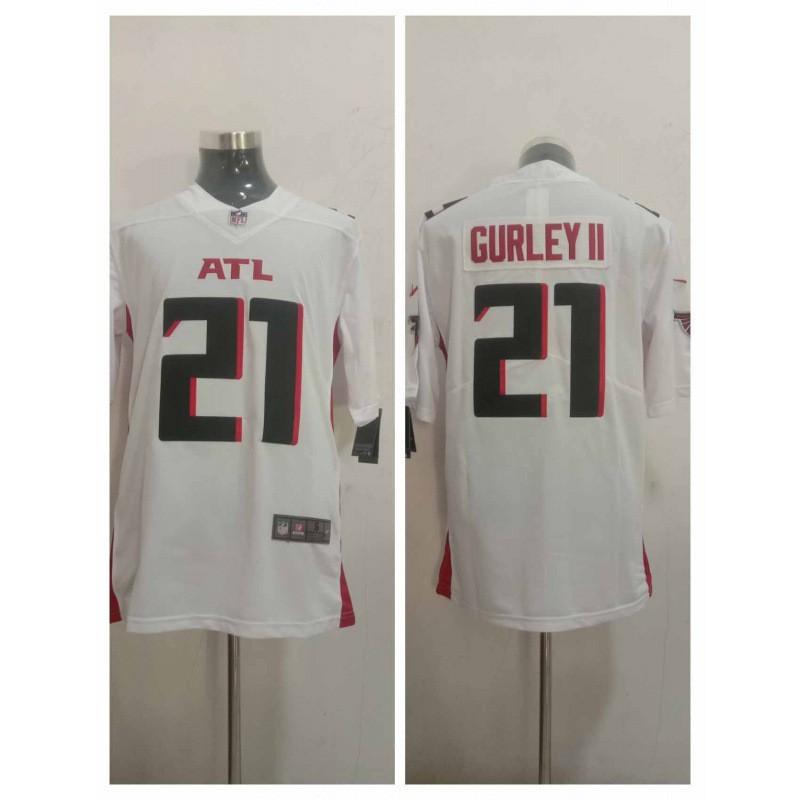 Mens NFL Atlanta Falcons Short Sleeve Baseball Tee Embroidered Team Jersey Sportswear Cotton Fan Apparel