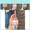 Adorable Cartoon Panda Unicorn Bubble Stress Relief Keychain For Gifts And Parties