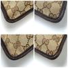Gucci GG Canvas 27639 Shoulder Bag Crossbody Sacoche Pouch Leather Brown Ladies Men Unisex Diagonal Strap