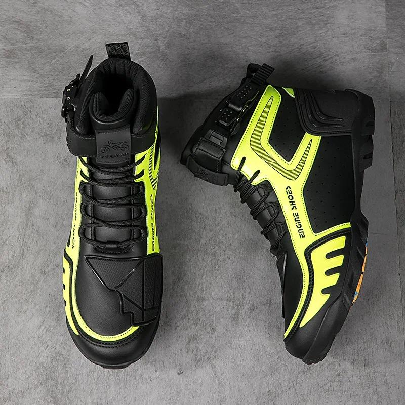 Motorcycle Cycling Four Seasons Off Road Motorcycle Boots Racing Short Boots Four Seasons Motorcycle Travel Equipment 37