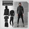 Men's Casual Running Sports Suit with Shorts and Short-Sleeve Top - Ideal for Fitness, Yoga, and Training.
