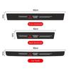 Car Door Sill Protector Sticker for Mitsubishi Eclipse Lancer Ralliart Outlander ASX L200 Mirage Pajero Rear Trunk Bumper Strips