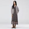 Thursday Island V Neck Cable Knit Cardigan T262mcd134w