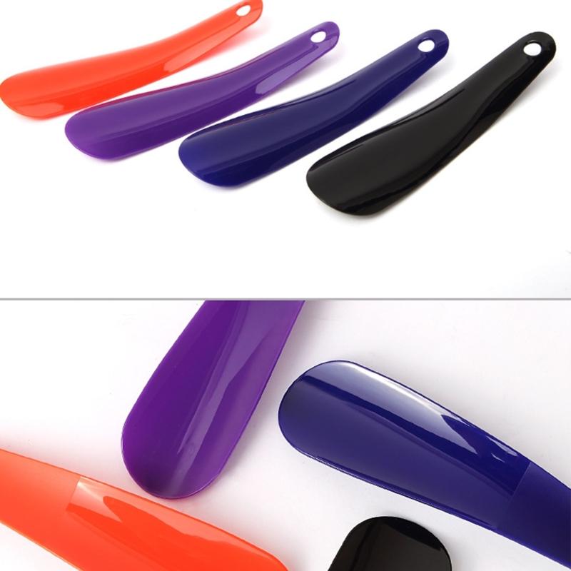 Ergonomic Shoe Horn Lightweight Durable Plastic Design For Elderly Pregnant Women Easy Slip On Assistance Tool