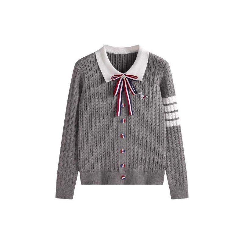 White V-neck Long-sleeved Knitted Cardigan Women's Spring Slim-fit College Style Small Man with Bottom Short Top