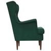 Armchair Dark Green Velvet